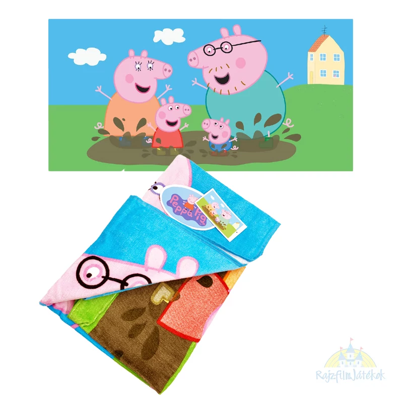 Peppa malac törölköző