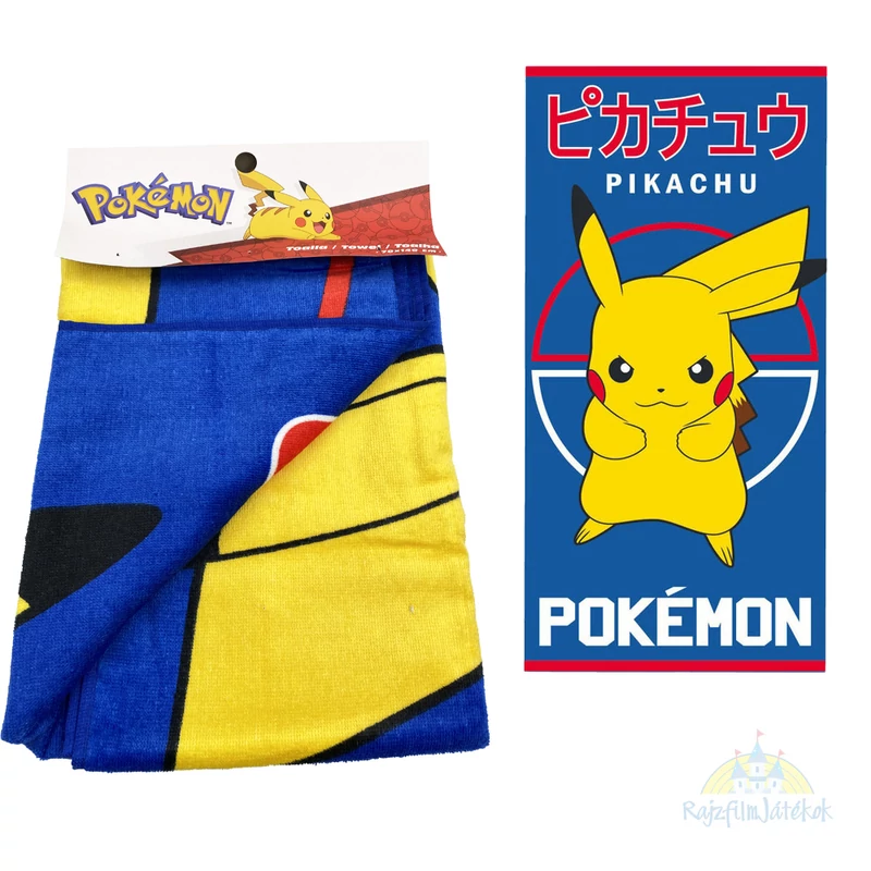 Pokémon Pikachu törölköző