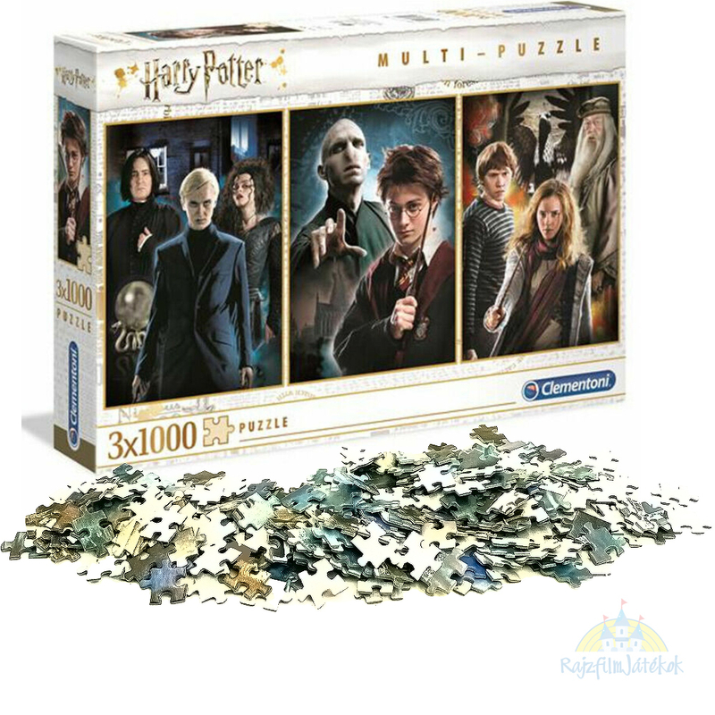 Harry Potter puzzle 3x1000 db