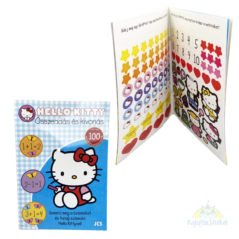 Hello Kitty foglalkoztató füzet