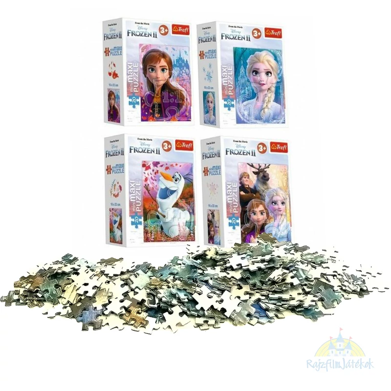 Jégvarázs puzzle 20 db - miniMAXI
