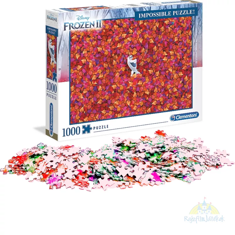 Jégvarázs Olaf hóember Lehetetlen kirakós 1000 db-os - Frozen puzzle