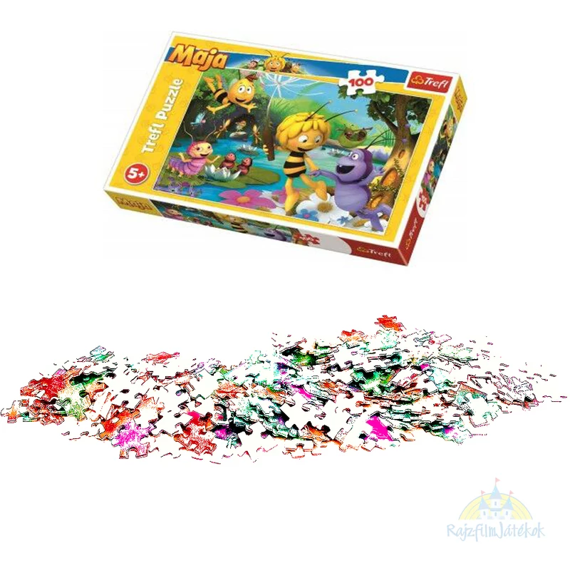 Maja a méhecske puzzle 100 db