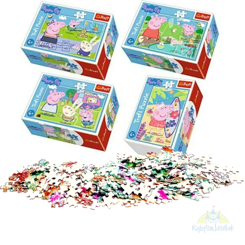 Peppa malac puzzle mini 54 db