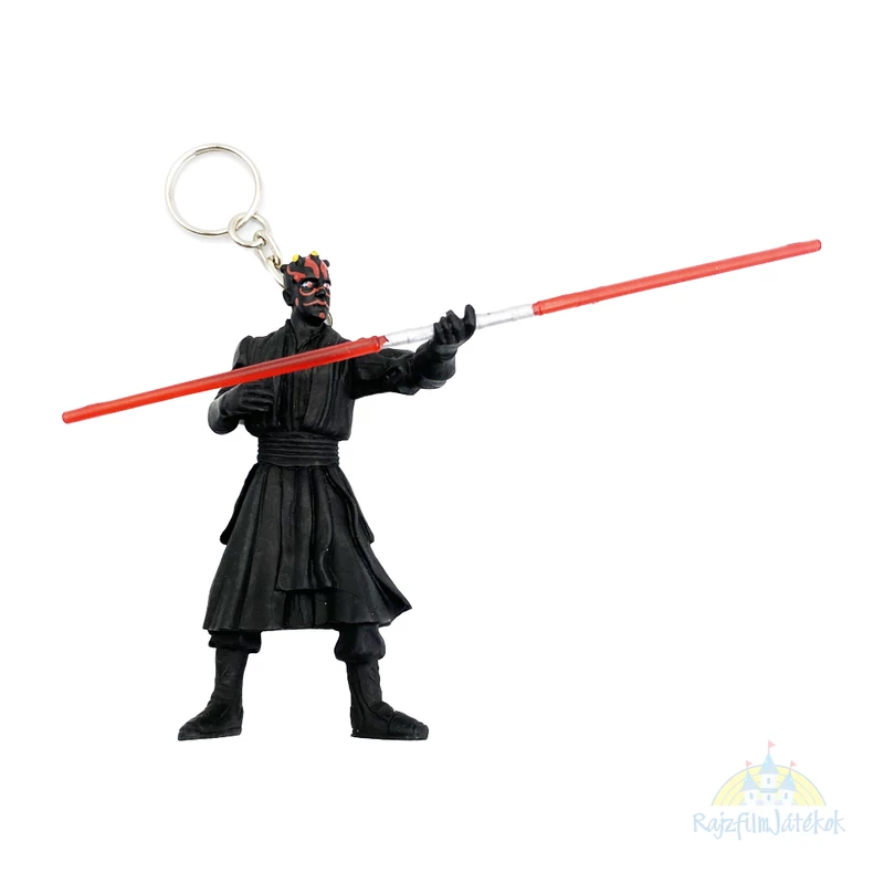 Star Wars Darth Maul alakú 3D kulcstartó 8 cm