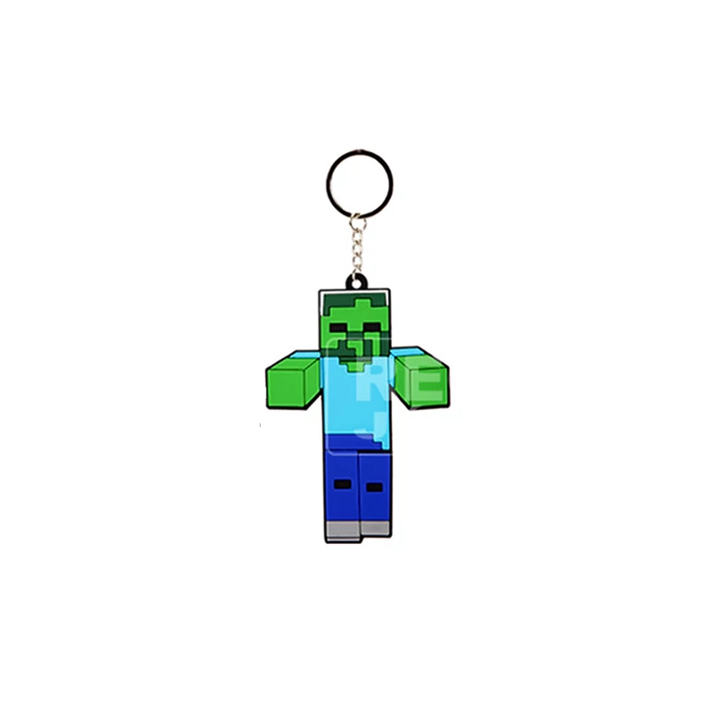 Minecraft Alex kulcstartó 