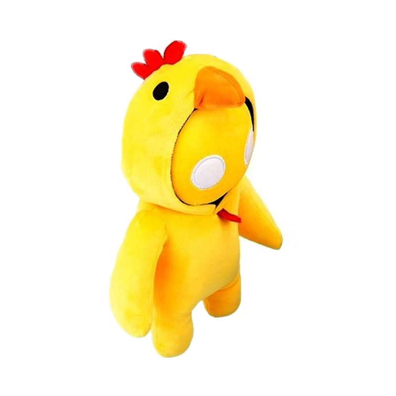 Gang Beasts sárga csirke plüssfigura 30 cm