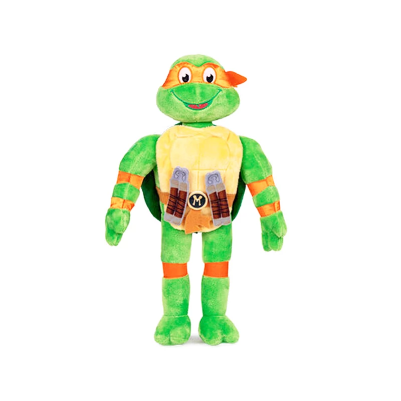 TNT Michelangelo plüssfigura 20 cm - TiniNindzsa Teknőcök 