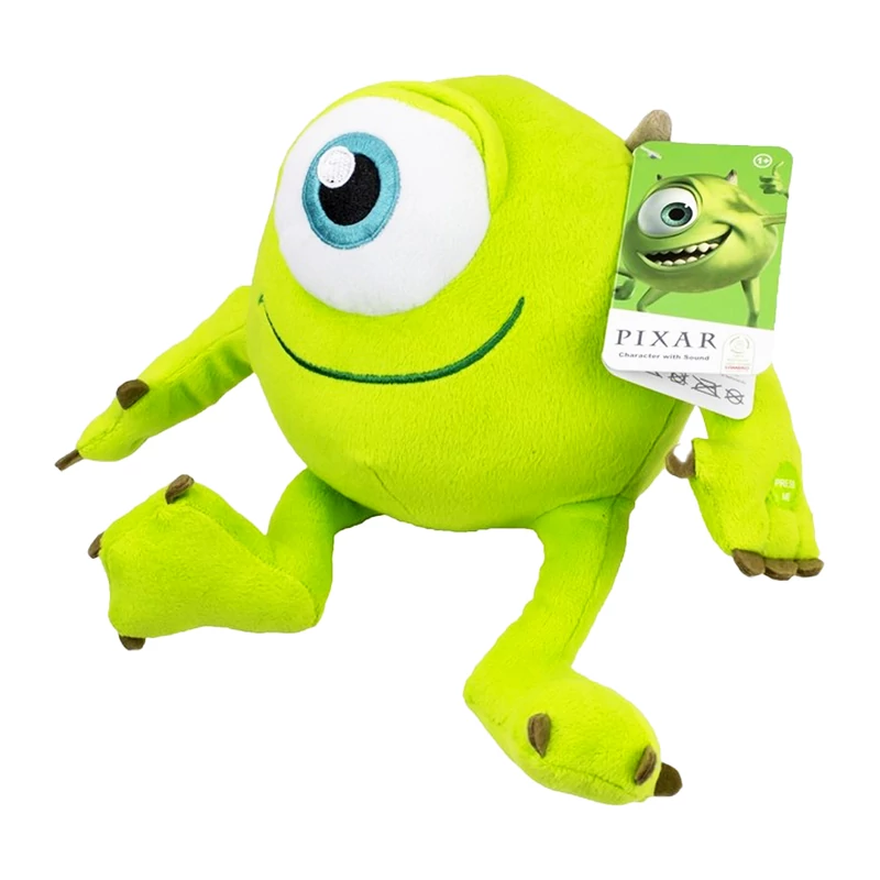 Szörny Rt. Mike Wazowski plüssfigura 21 cm - hanggal