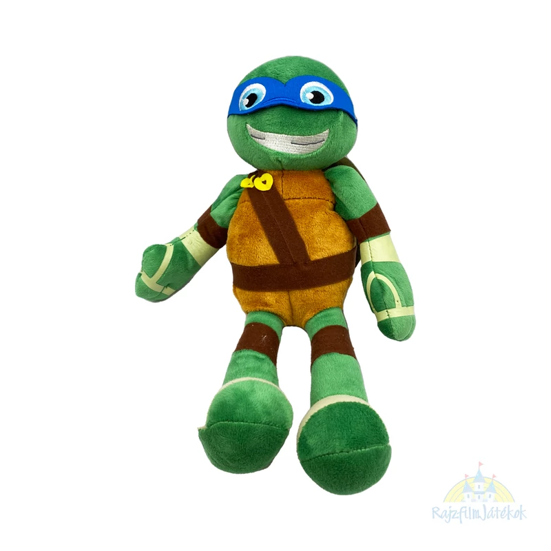 TiniNindzsa Teknőcök Leonardo prémium minőségű plüssfigura 30 cm - Leonardo plüss