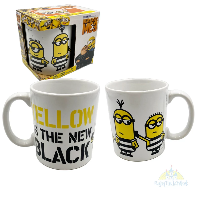 Minionok kerámia bögre - Minyonok bögre