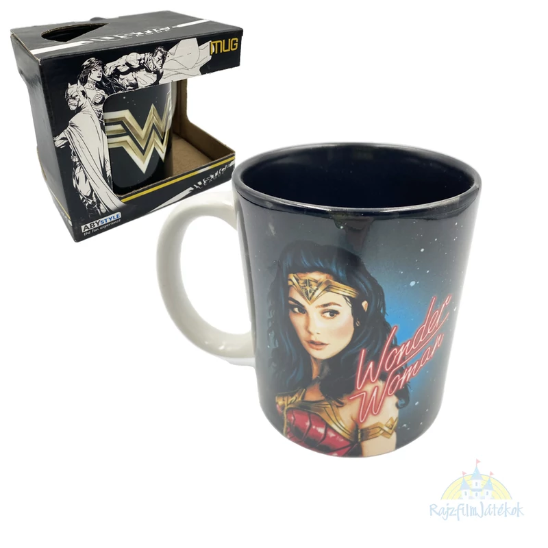 Wonder Woman prémium minőségű kerámia bögre