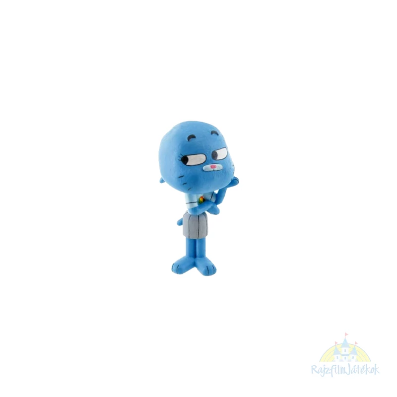 Gumball csodálatos világa Nicole gumírozott műanyag Cartoon Network  figura 7 cm