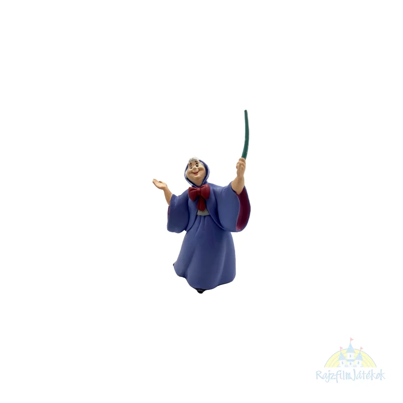 Hamupipőke Tündér keresztanya figura 9 cm