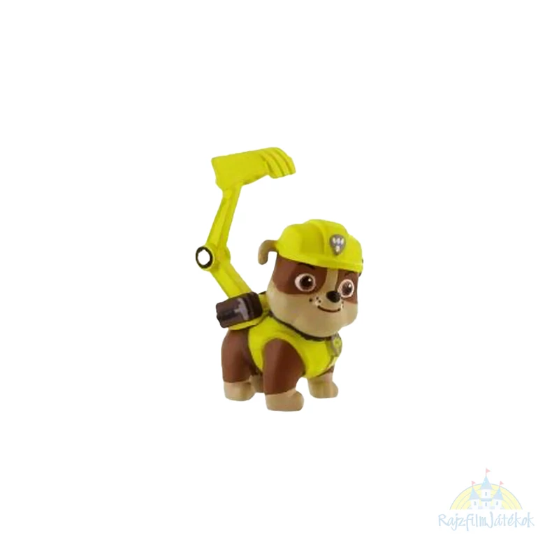 Mancs őrjárat Rubble figura 6 cm - markolóval