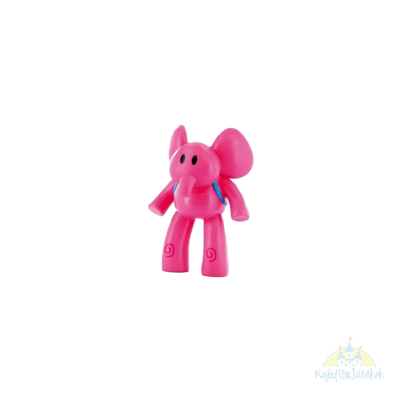 Pocoyo Elly gumírozott műanyag figura 7 cm