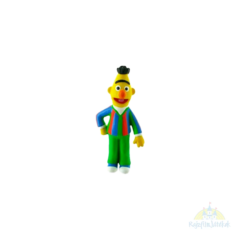 Szezám utca Bert figura 8 cm