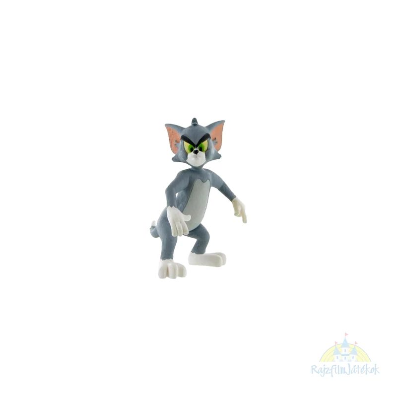 Tom és Jerry Tom gumírozott műanyag figura 7 cm