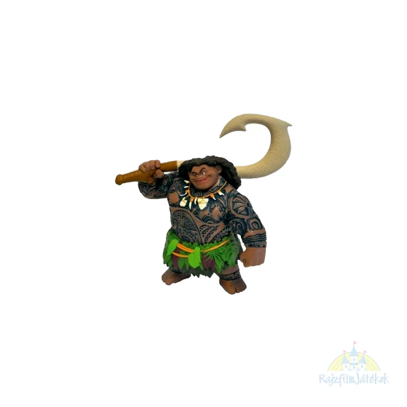 Vaiana Maui gumírozott műanyag figura 13 cm