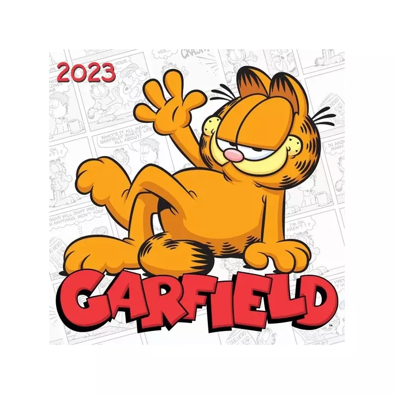Garfield falinaptár 30x30 - 2023