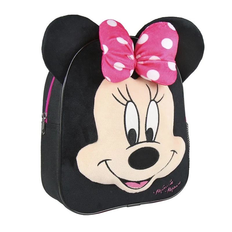 Minnie egér puha borítású 3D gyermek hátizsák - Minnie Mouse táska