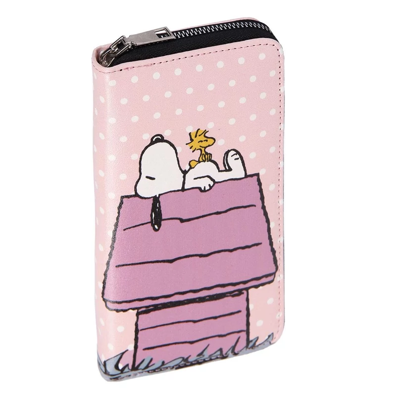 Snoopy nagyméretű cipzáros pénztárca - Snoopy pénztárca OLDALA SÉRÜLT 10% kedvezménnyel megvásárolható 
