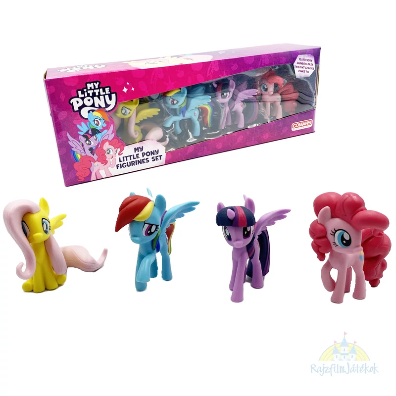 Én kicsi pónim 4 db-os prémium figura szett - My little pony figura szett