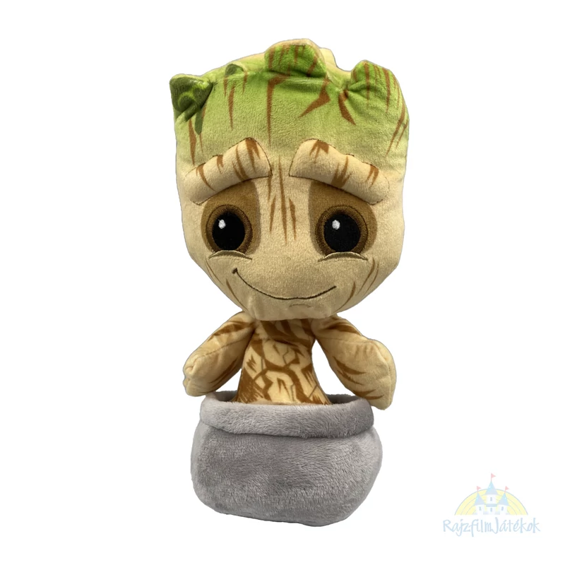 Galaxis őrzői Baby Groot Marvel plüssfigura 28 cm - Groot plüss cserépben
