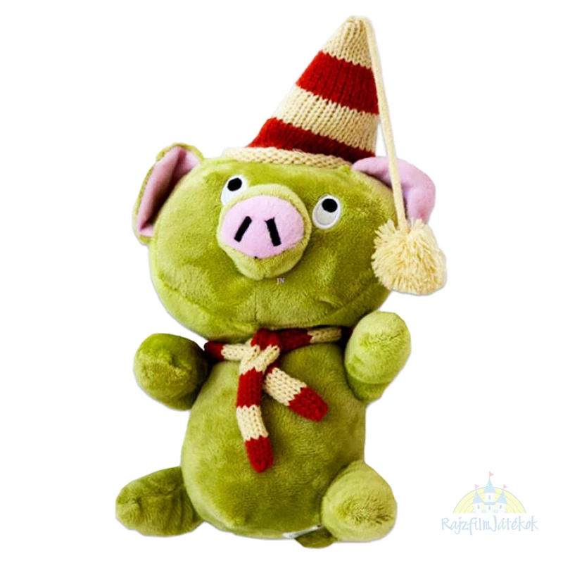 Mazsola és Tádé Mazsola plüssfigura 25 cm - sapkában sálban