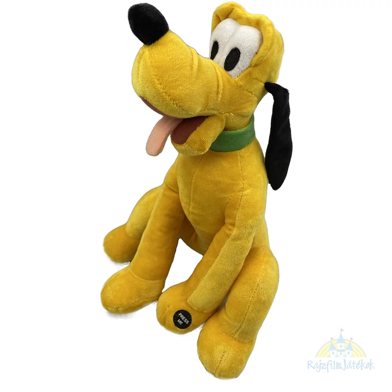Mickey egér Plútó plüssfigura 49 cm - hangot kiadó