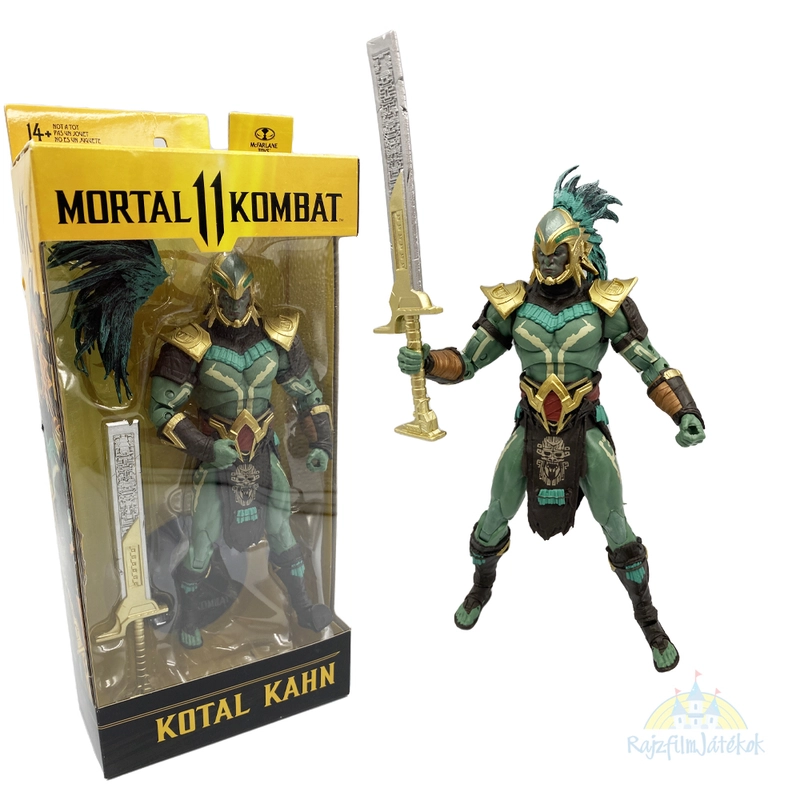 Mortal Kombat Kotal Kahn 20 cm - fehér karddal