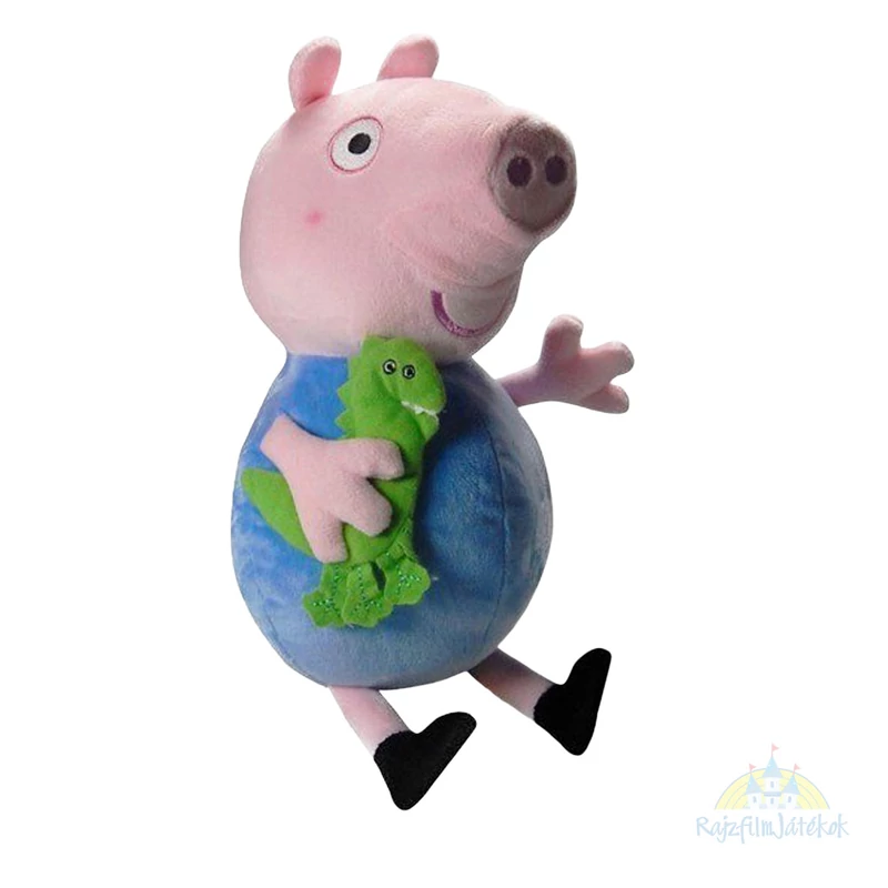 Peppa malac beszélő Zsoli plüssfigura 29 cm - George plüss