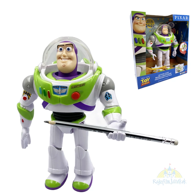 Toy Story Buzz Lightyear figura hanggal 35 cm