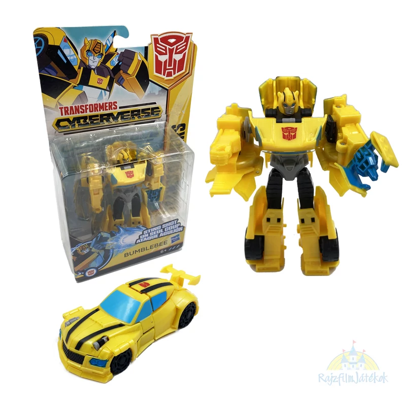 Transformers Űrdongó 13 cm - Transformers Bumblebee autóvá átalakítható figura