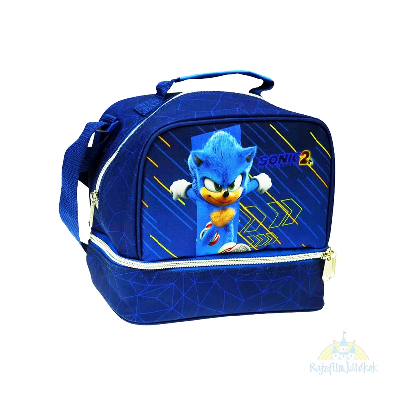 Sonic uzsonnás táska