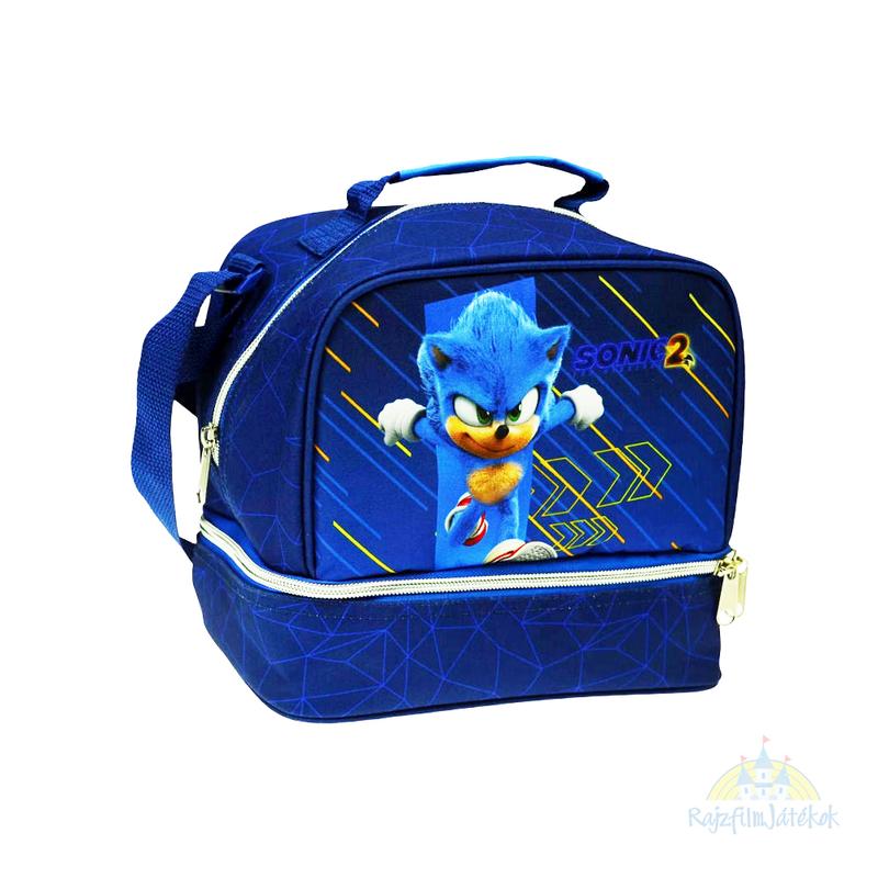 Sonic uzsonnás táska