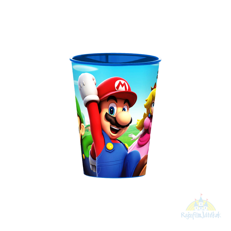 Super Mario pohár - műanyag