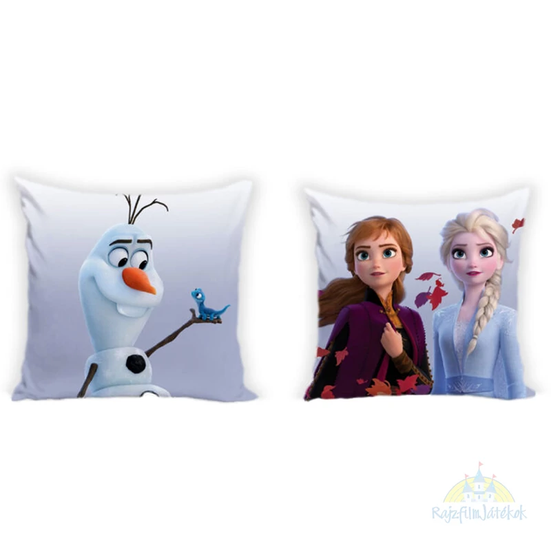 Jégvarázs kétoldalas pamut párnahuzat - Frozen párnahuzat