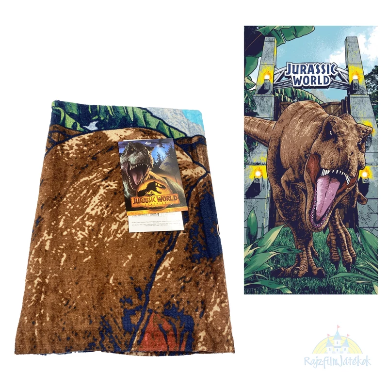 Jurassic World Road törölköző