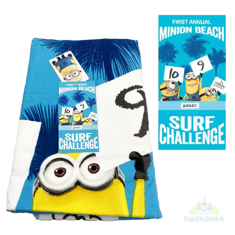 Gru Minion fürdőlepedő - Minyonok strandtörölköző