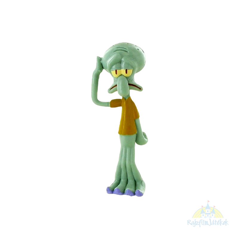 Spongyabob Tunyacsáp gumírozott  figura 7 cm   - Tunyacsáp figura