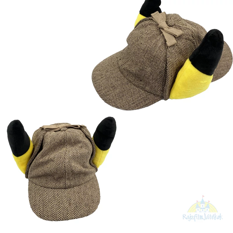 Pikachu Pokémon sapka - detektív