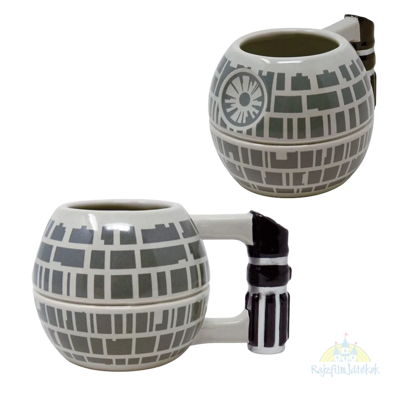 Star Wars Halálcsillag alakú prémium kerámia bögre  4,5 dl - Csillagok Háborúja bögre
