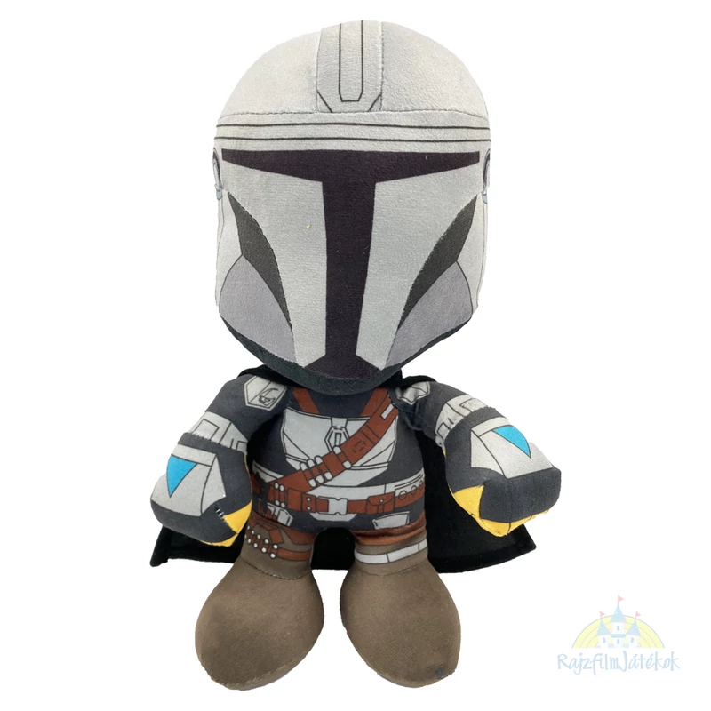 Star Wars Mandalorian Bounty Hunter plüssfigura 30 cm - eredeti Mandalorian plüss 