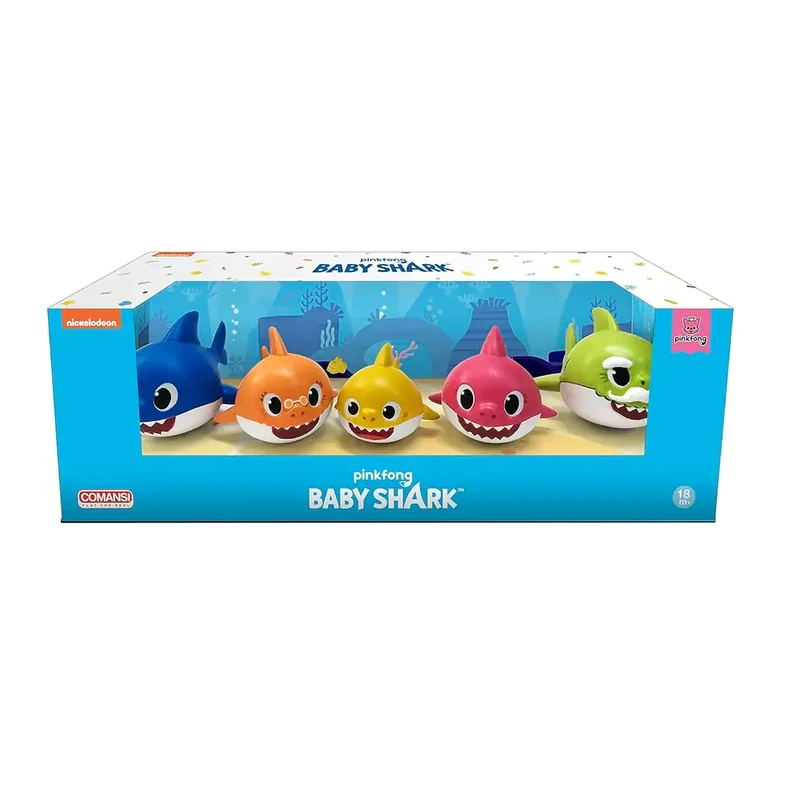 Baby Shark figura szett - a teljes mese