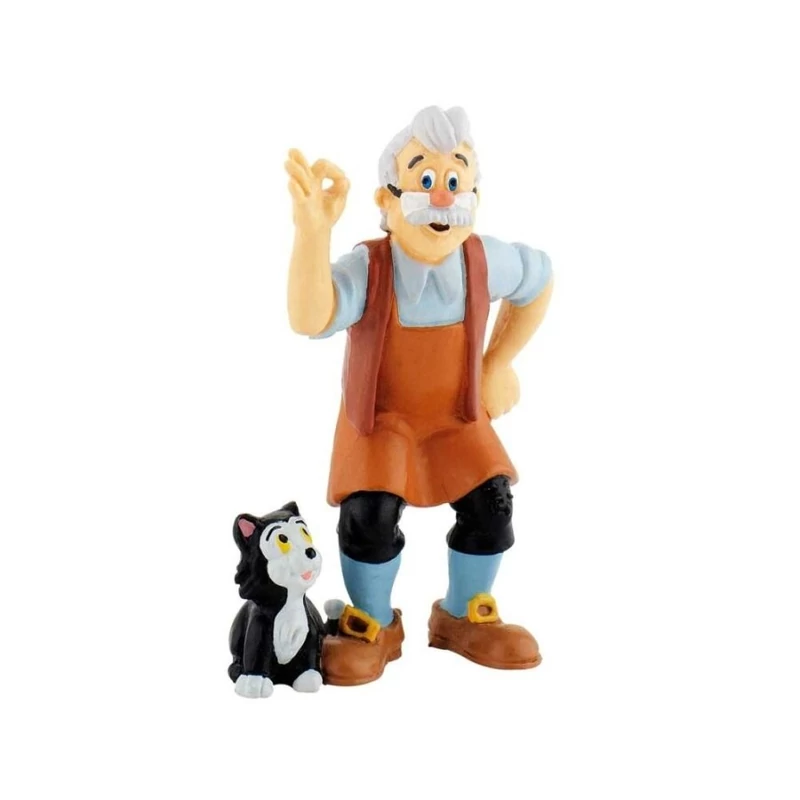 Pinokkió Geppetto figura 8 cm