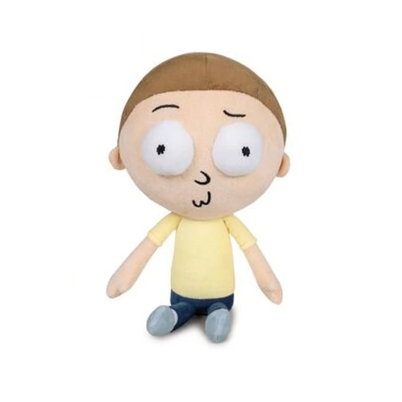 Morty plüssfigura  34 cm - meglepődve - Rick és Morty