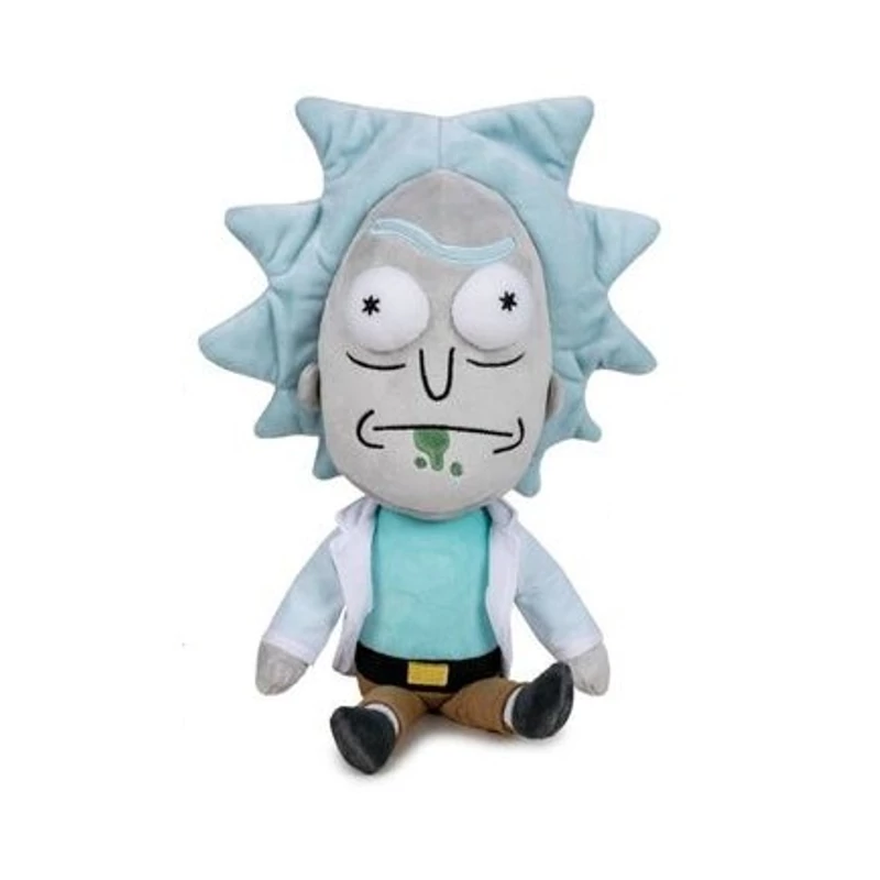 Rick plüssfigura 42 cm - folyik a szája - Rick és Morty