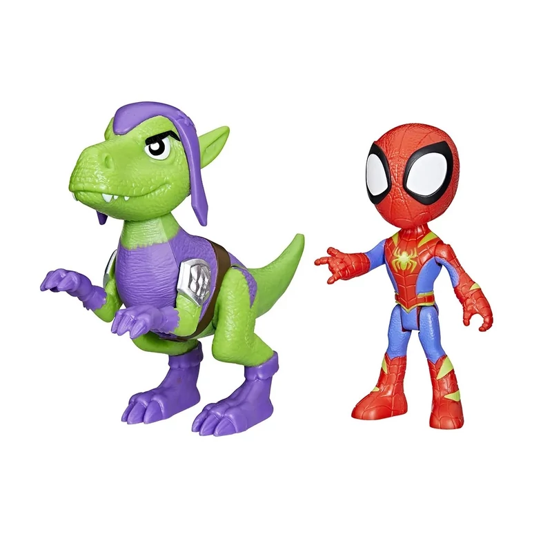 Pókember figura szett - Spidey és Globlin Raptor 