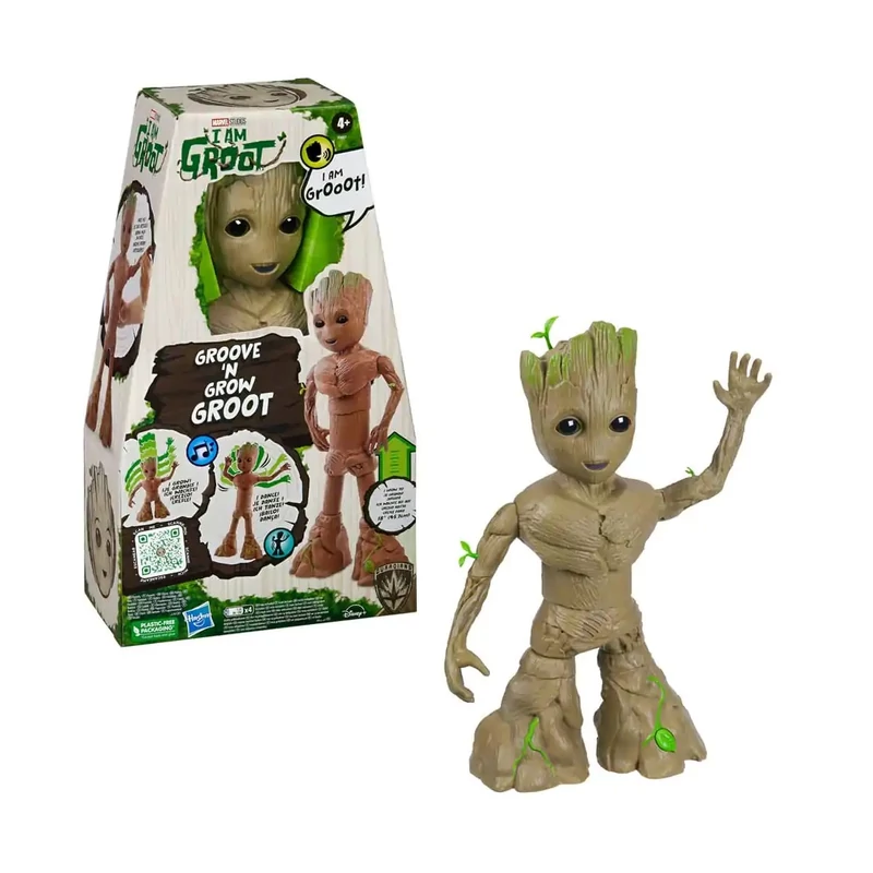 Groot figura 37 cm - hangalapú interaktív - Galaxis Őrzői